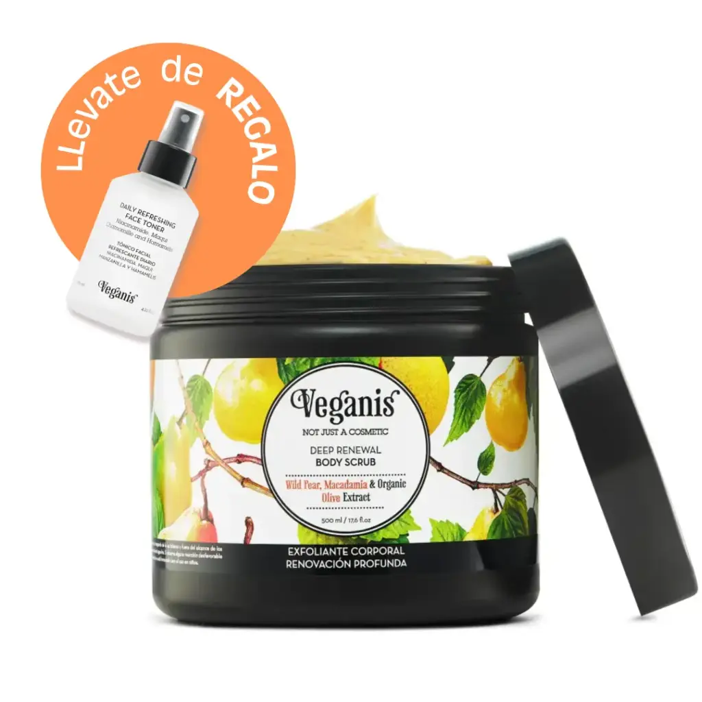 Exfoliante Pera y Macadamia + Tonico Refrescante - REGALO