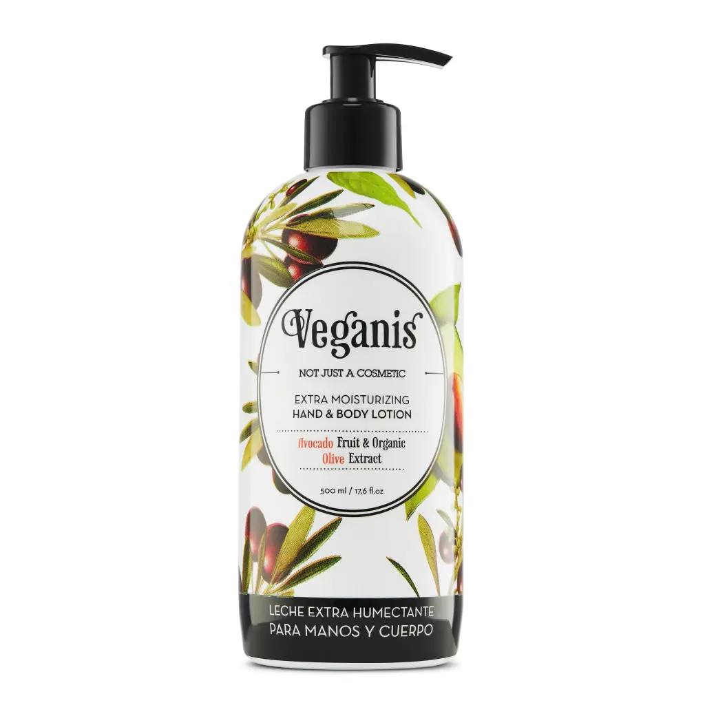 [25CPVE00000012] Leche Extra Humectante Para Piernas y Manos de Aguacate Veganis 