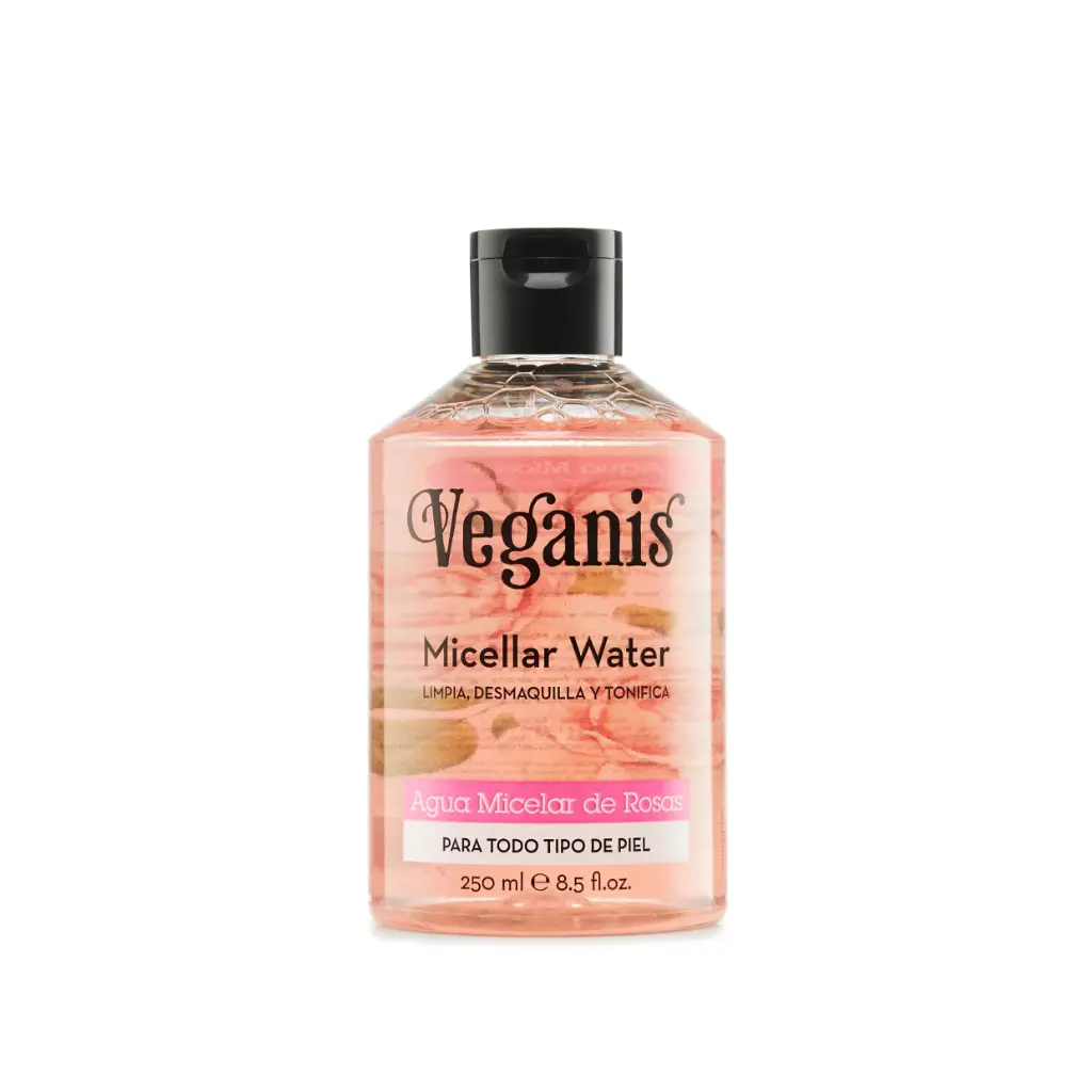 Agua Micelar de Rosas Veganis