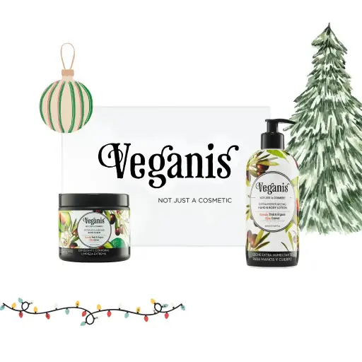 [25CPVE00012002] Kit Extra Humectante Con Palta y Extracto Orgánico de Oliva Veganis PROMO NAVIDAD