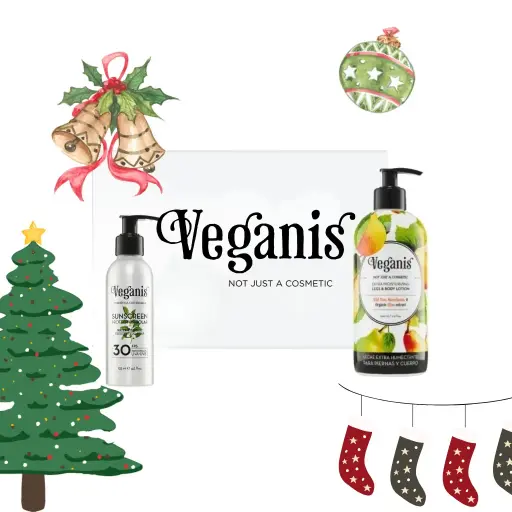 [25CPVE00012003] Kit Verano Leche Extra Humectante Para Piernas y Cuerpo Con Pera Silvestre, Macadamia y Extracto Organico de Oliva Veganis y Protector Solar FP 30 PROMO NAVIDAD